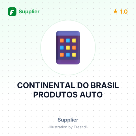 CONTINENTAL DO BRASIL PRODUTOS AUTO – summary card, no photo uploaded yet