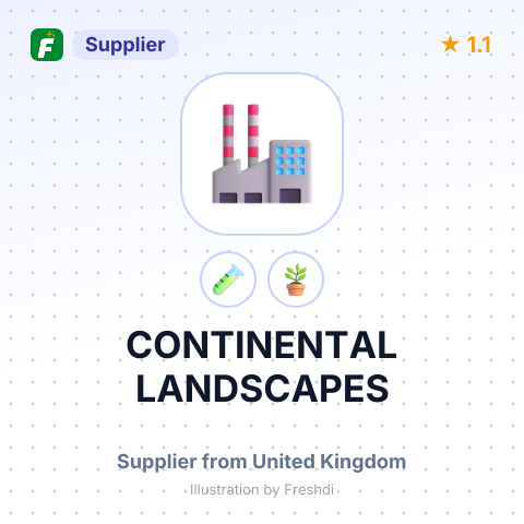 CONTINENTAL LANDSCAPES – summary card, no photo uploaded yet