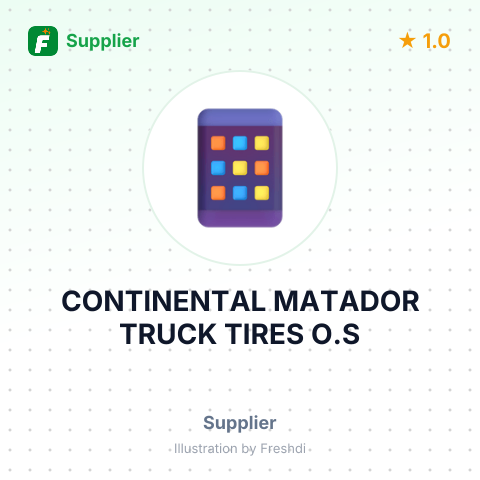 CONTINENTAL MATADOR TRUCK TIRES O.S – summary card, no photo uploaded yet