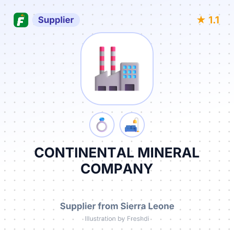 CONTINENTAL MINERAL COMPANY – summary card, no photo uploaded yet