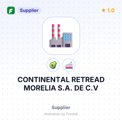 CONTINENTAL RETREAD MORELIA S.A. DE C.V – summary card, no photo uploaded yet