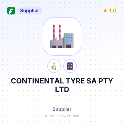 CONTINENTAL TYRE SA PTY LTD – summary card, no photo uploaded yet