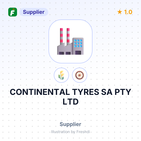 CONTINENTAL TYRES SA PTY LTD – summary card, no photo uploaded yet