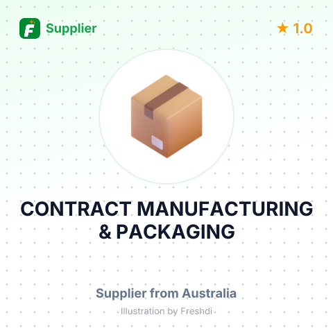 CONTRACT MANUFACTURING & PACKAGING – summary card, no photo uploaded yet