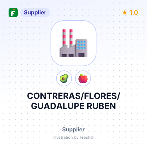 CONTRERAS/FLORES/GUADALUPE RUBEN – summary card, no photo uploaded yet