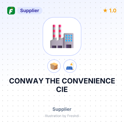 CONWAY THE CONVENIENCE CIE – summary card, no photo uploaded yet
