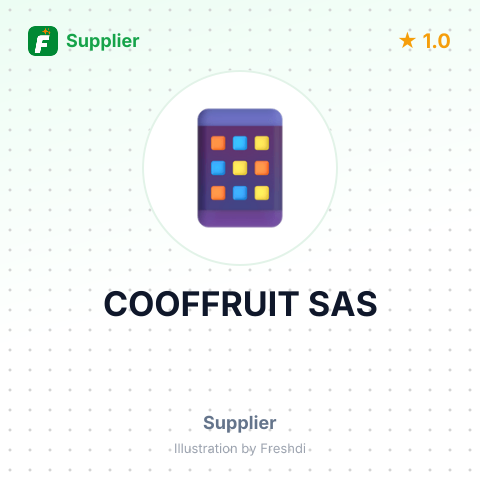 COOFFRUIT SAS – summary card, no photo uploaded yet
