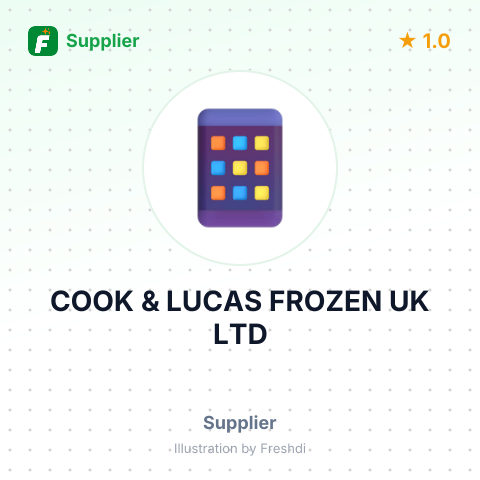 COOK & LUCAS FROZEN UK LTD – summary card, no photo uploaded yet