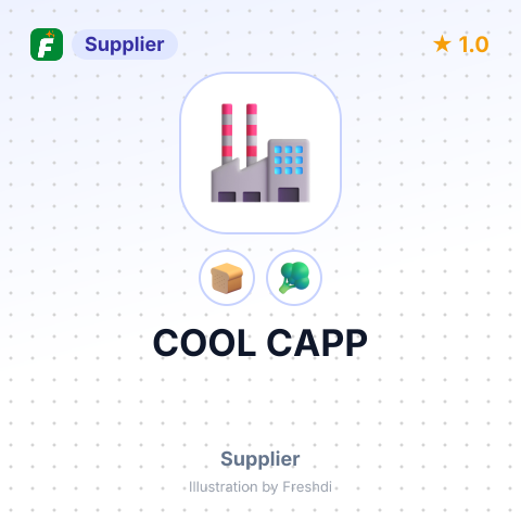 COOL CAPP – summary card, no photo uploaded yet