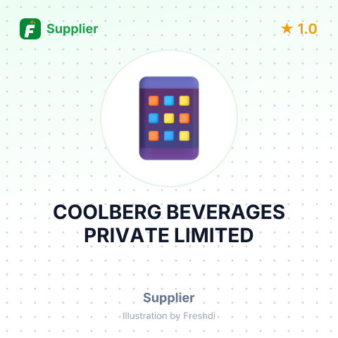 COOLBERG BEVERAGES PRIVATE LIMITED – summary card, no photo uploaded yet