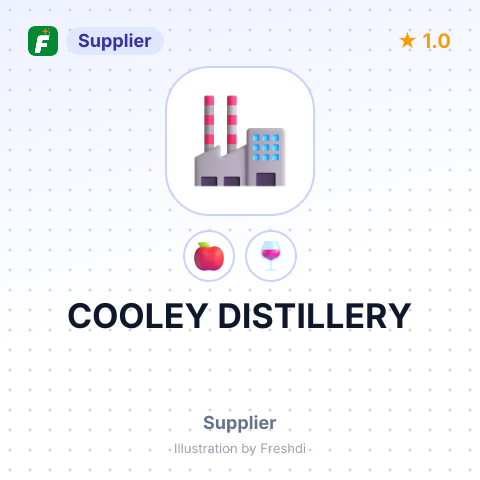 COOLEY DISTILLERY – summary card, no photo uploaded yet