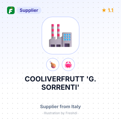 COOLIVERFRUTT 'G. SORRENTI' – summary card, no photo uploaded yet