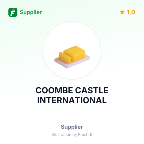COOMBE CASTLE INTERNATIONAL – summary card, no photo uploaded yet
