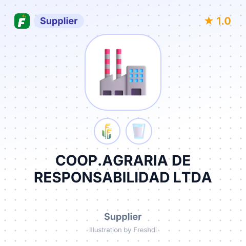 COOP.AGRARIA DE RESPONSABILIDAD LTDA – summary card, no photo uploaded yet
