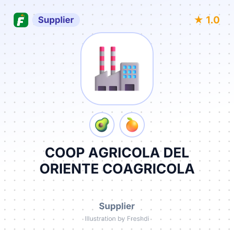 COOP AGRICOLA DEL ORIENTE COAGRICOLA – summary card, no photo uploaded yet