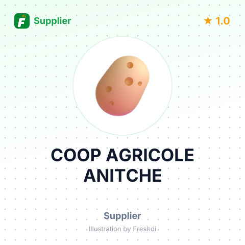COOP AGRICOLE ANITCHE – summary card, no photo uploaded yet