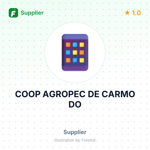 COOP AGROPEC DE CARMO DO – summary card, no photo uploaded yet
