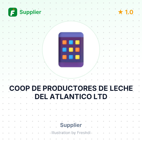 COOP DE PRODUCTORES DE LECHE DEL ATLANTICO LTD – summary card, no photo uploaded yet