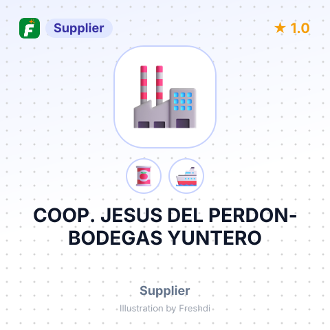 COOP. JESUS DEL PERDON-BODEGAS YUNTERO – summary card, no photo uploaded yet