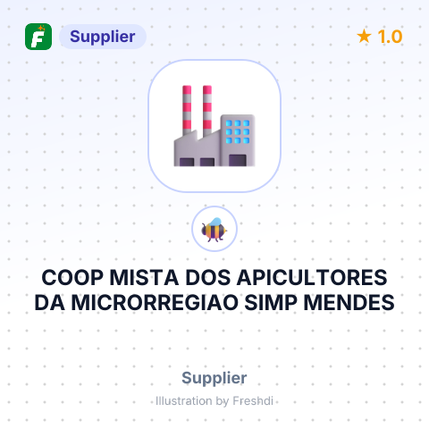 COOP MISTA DOS APICULTORES DA MICRORREGIAO SIMP MENDES – summary card, no photo uploaded yet