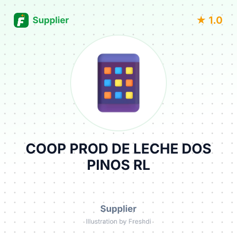 COOP PROD DE LECHE DOS PINOS RL – summary card, no photo uploaded yet