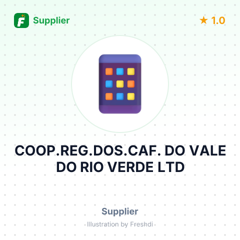 COOP.REG.DOS.CAF. DO VALE DO RIO VERDE LTD – summary card, no photo uploaded yet