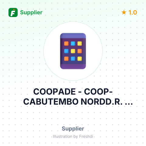 COOPADE - COOP-CABUTEMBO NORDD.R. CONGO – summary card, no photo uploaded yet