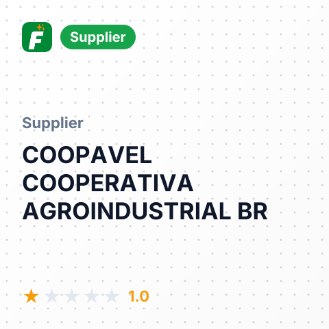 COOPAVEL COOPERATIVA AGROINDUSTRIAL BR – summary card, no photo uploaded yet