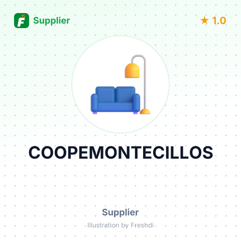 COOPEMONTECILLOS – summary card, no photo uploaded yet
