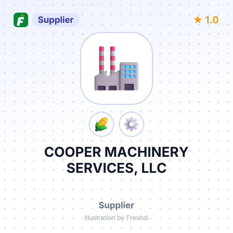 COOPER MACHINERY SERVICES, LLC – summary card, no photo uploaded yet