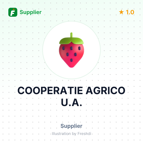 COOPERATIE AGRICO U.A. – summary card, no photo uploaded yet