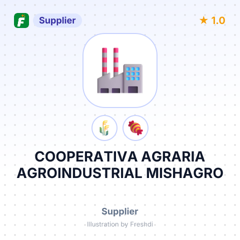 COOPERATIVA AGRARIA AGROINDUSTRIAL MISHAGRO – summary card, no photo uploaded yet
