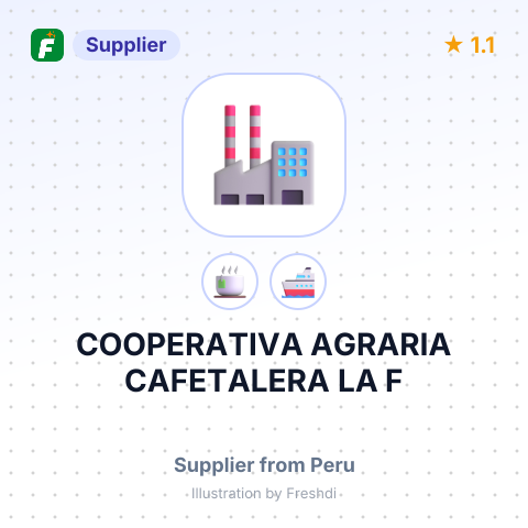 COOPERATIVA AGRARIA CAFETALERA LA F – summary card, no photo uploaded yet