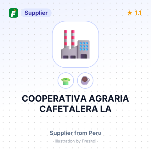 COOPERATIVA AGRARIA CAFETALERA LA – summary card, no photo uploaded yet