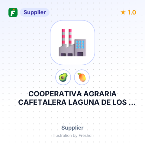 COOPERATIVA AGRARIA CAFETALERA LAGUNA DE LOS CÓNDORES – summary card, no photo uploaded yet