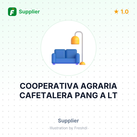 COOPERATIVA AGRARIA CAFETALERA PANG A LT – summary card, no photo uploaded yet