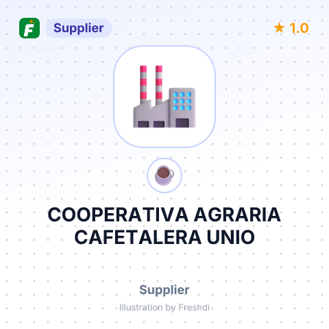 COOPERATIVA AGRARIA CAFETALERA UNIO – summary card, no photo uploaded yet