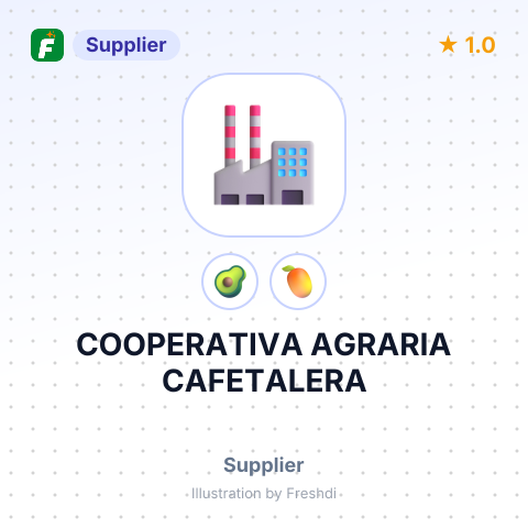 COOPERATIVA AGRARIA CAFETALERA – summary card, no photo uploaded yet