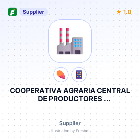 COOPERATIVA AGRARIA CENTRAL DE PRODUCTORES AGROPECUARIOS DEL AMAZONAS – summary card, no photo uploaded yet