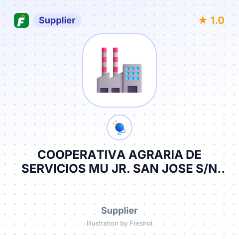 COOPERATIVA AGRARIA DE SERVICIOS MU JR. SAN JOSE S/N NRO. S/N CENTRO SA – summary card, no photo uploaded yet