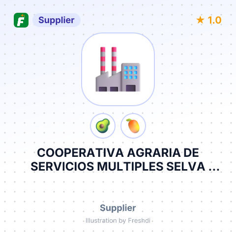 COOPERATIVA AGRARIA DE SERVICIOS MULTIPLES SELVA ANDINA – summary card, no photo uploaded yet