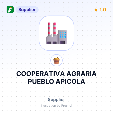 COOPERATIVA AGRARIA PUEBLO APICOLA – summary card, no photo uploaded yet