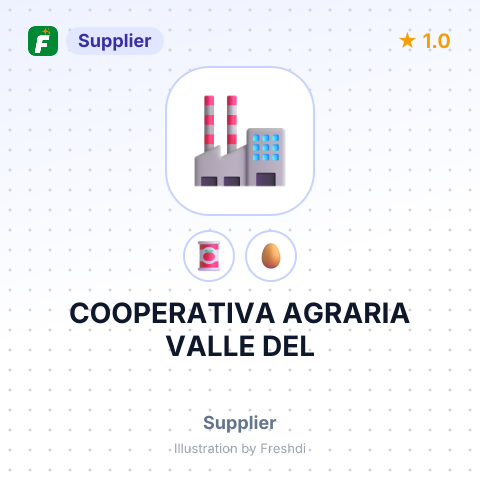 COOPERATIVA AGRARIA VALLE DEL – summary card, no photo uploaded yet