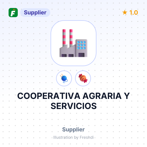 COOPERATIVA AGRARIA Y SERVICIOS – summary card, no photo uploaded yet