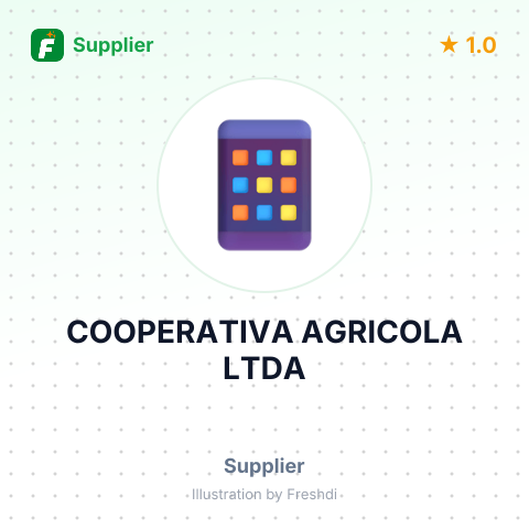COOPERATIVA AGRICOLA LTDA – summary card, no photo uploaded yet