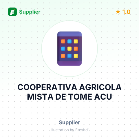 COOPERATIVA AGRICOLA MISTA DE TOME ACU – summary card, no photo uploaded yet