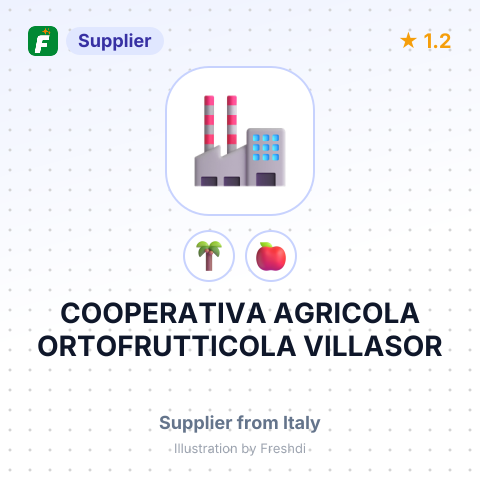 COOPERATIVA AGRICOLA ORTOFRUTTICOLA VILLASOR – summary card, no photo uploaded yet