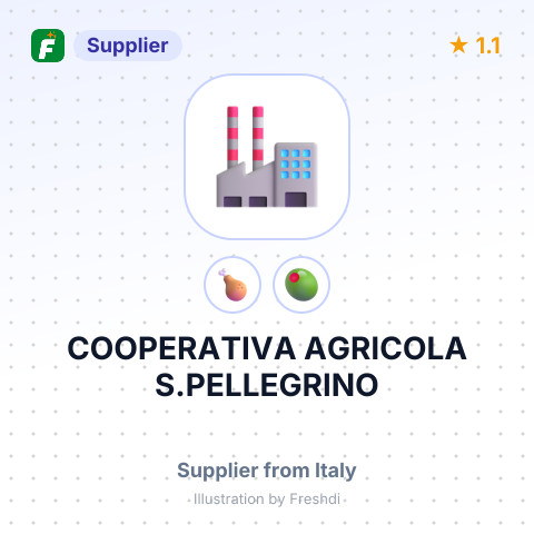 COOPERATIVA AGRICOLA S.PELLEGRINO – summary card, no photo uploaded yet