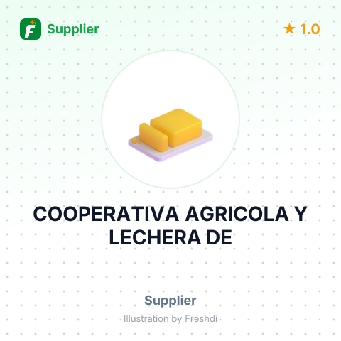 COOPERATIVA AGRICOLA Y LECHERA DE – summary card, no photo uploaded yet