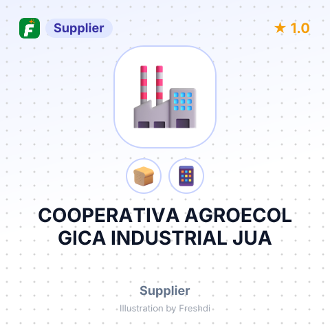 COOPERATIVA AGROECOL GICA INDUSTRIAL JUA – summary card, no photo uploaded yet